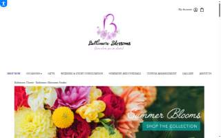 Baltimore Blossoms Studio website