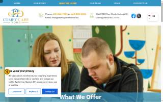 Comfy Home Care LLC website