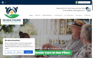 Gs Healthcare Staffing Services LLC of Lochearn website