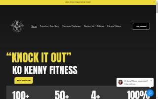 KO Kenny Fitness website