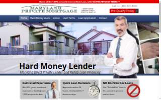 Maryland Private Mortgage website