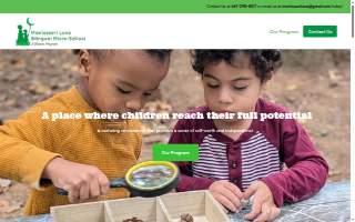 Montessori Luna Bilingual Micro School website