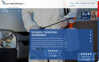 Relay Pest Control LLC of Lochearn website