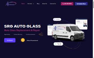 SRG AUTO GLASS,LLC of Lochearn website