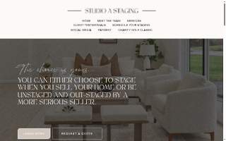 Studio A Staging website