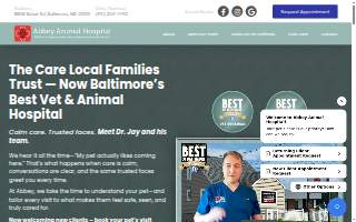 Abbey Animal Hospital of Middle River website