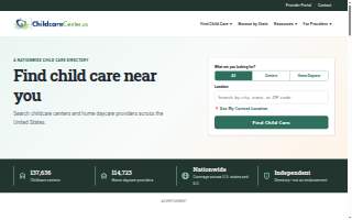 Above & Beyond Child Care website