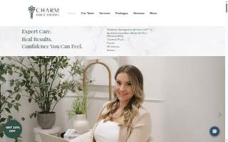 Charm Medical Aesthetics and Weight Loss website