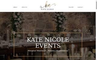 Kate Nicole Events website