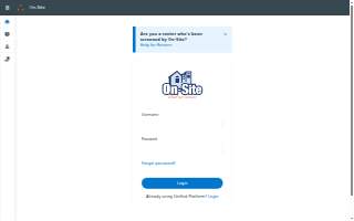 OnSite Computers website