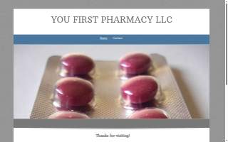 You First Pharmacy LLC of Essex website