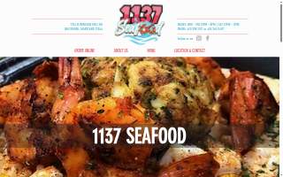 1137 Seafood website
