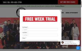 Baltimore Martial Arts Academy website