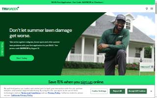 TruGreen Lawn Care of Milford Mill website
