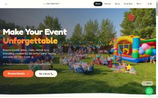 365 Events and Rentals of Montgomery Village website