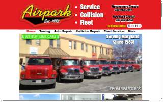 Airpark Towing & Auto Repair of Montgomery Village website