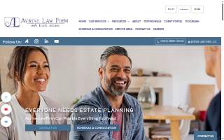 Avrine Law Firm, LLC of Bethesda website