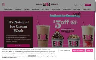 Baskin-Robbins of Montgomery Village website