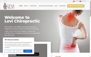 Levi Chiropractic - Gaithersburg, MD website