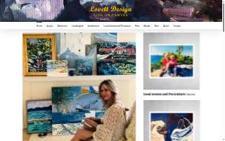Lovett Web Design website