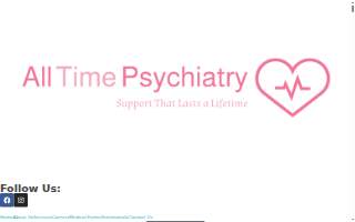 All Time Psychiatry LLC of New Carrollton website