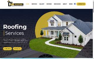 DWM Roofing website
