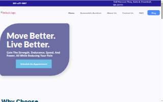 Greenbelt Physical Therapy & Sports Medicine Inc. website