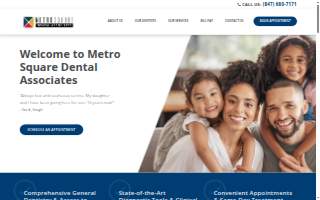 Metro Dental website