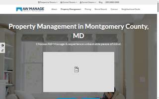 AW Manage Property Management website
