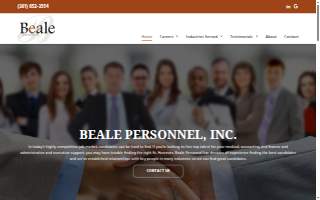 Beale Personnel Inc website
