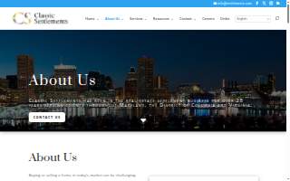 Classic Settlements website