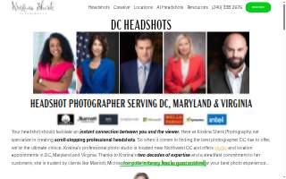 Kristina Sherk Photography DC Headshots of North Bethesda website