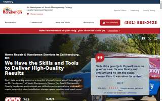 Mr. Handyman of South Montgomery County website