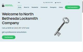 North Bethesda Locksmith Company website