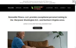 RenewMe Fitness website