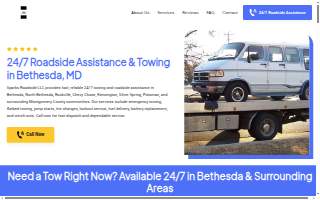 Sparks Roadside LLC of North Bethesda website