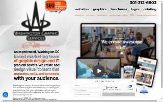 Washington Graphic Services of North Bethesda website