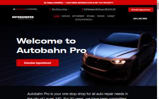 Autobahn Pro website