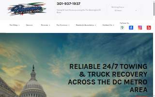 Hannan Towing & Recovery of North Laurel website