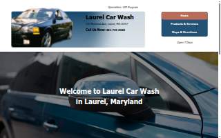 Laurel Car Wash of North Laurel website