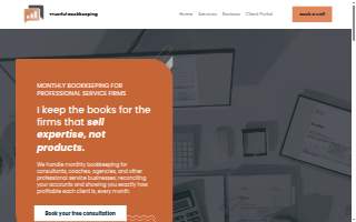 Trustful Bookkeeping website