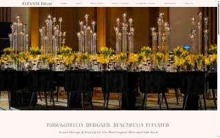 Elevate Décor website
