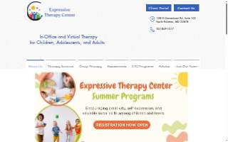 Expressive Therapy Center website