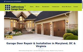 Gaithersburg Garage Door™ - Garage Doors MD DC VA website