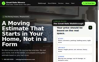 Great Rate Movers of North Potomac website