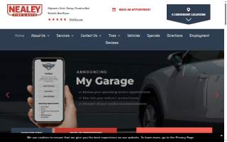 Nealey Tire & Auto Service of North Potomac website