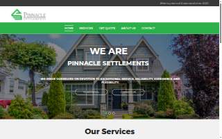 Pinnacle Settlements Service, Inc. website
