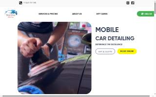 StarWay Car Detailing of Montgomery Village website