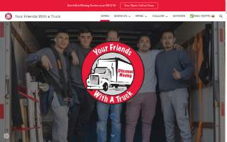 Your Friends With a Truck website