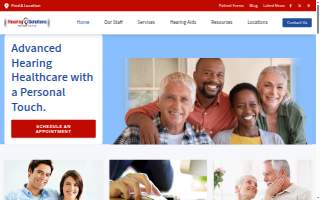Hearing Solutions Audiology Center website